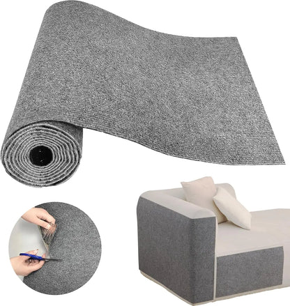 Pipidodo 15.7" x 78.7" Cat Scratch Couch Protector Mat - Self-Adhesive Furniture Guard and Climbing Scratcher for Indoor Cats
